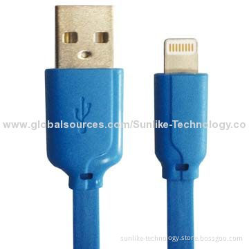 Lightning Cable with MFI, Metal Shell with Nylon Braiding